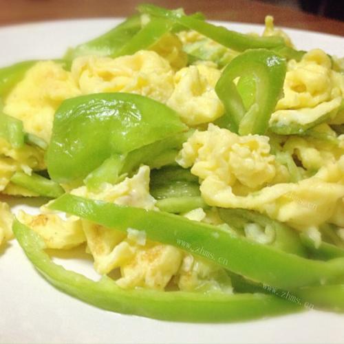 家常菜青椒炒鸡蛋