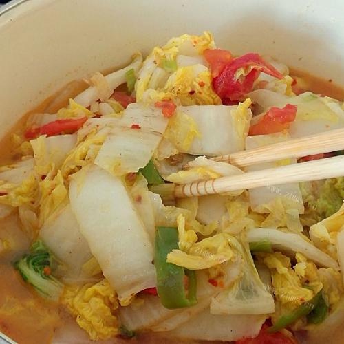 好吃的醋熘白菜