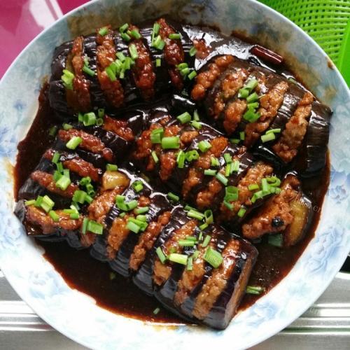 美味铁板烧汁茄条