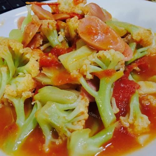 自制茄汁菜花