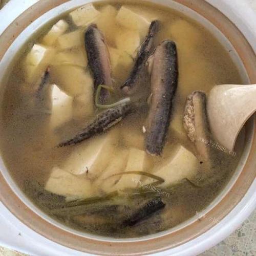 好喝的泥鳅豆腐汤