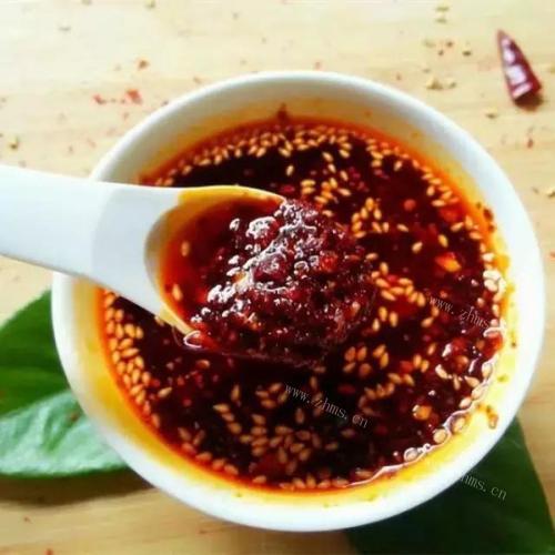 咸辣的辣椒油的做法