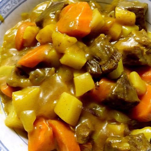 咖喱牛肉土豆