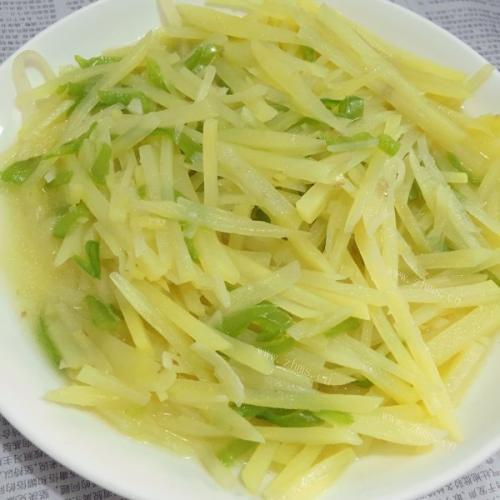 色香味具全的尖椒土豆丝