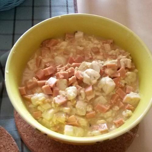 全家喜爱的蟹黄豆花