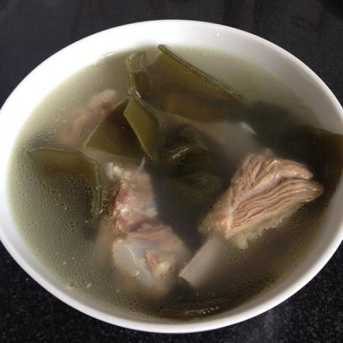 营养海带排骨汤做法