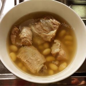 我喜欢黄豆排骨汤的做法