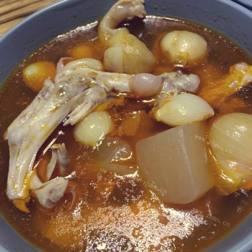 老鸭汤酸萝卜的做法