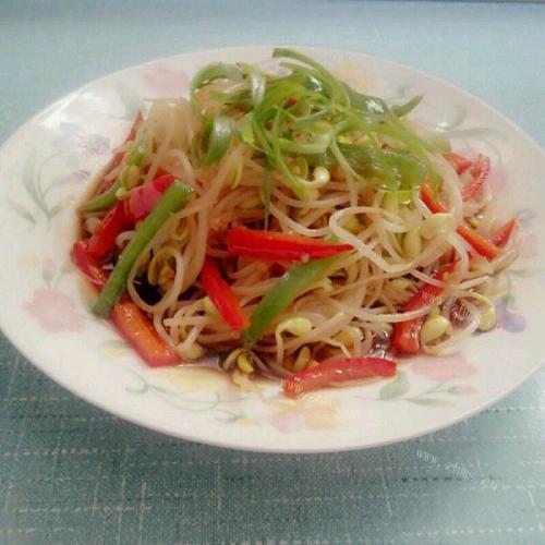 孩子爱吃凉拌黄豆芽的做法