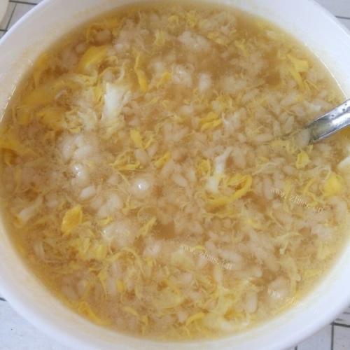 甜酒桂花藕粉煮双粑