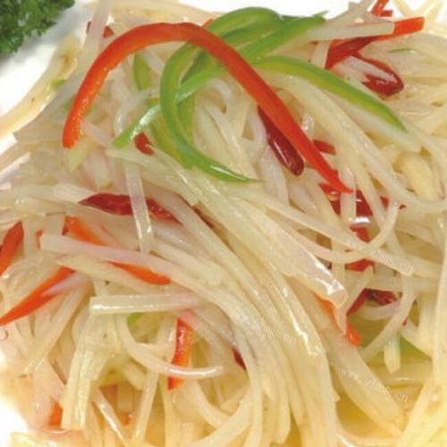 家常菜酸辣土豆丝