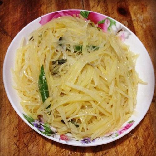 清淡的醋溜土豆丝