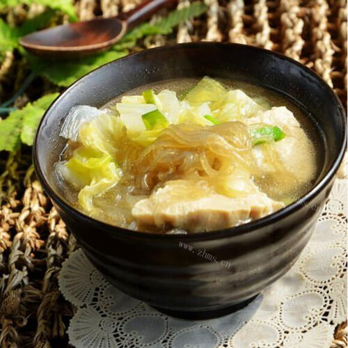 白菜豆腐炖粉条