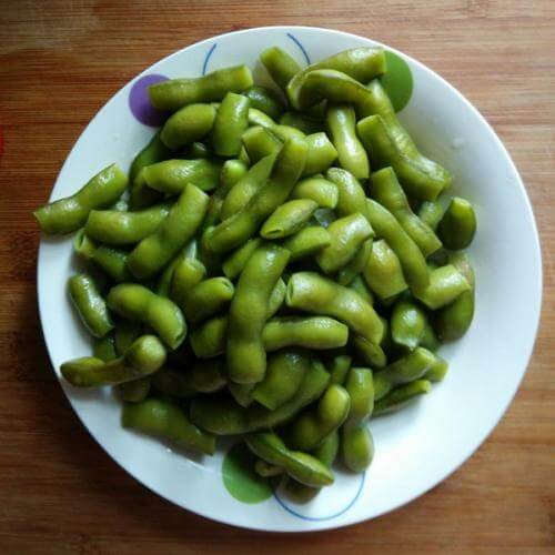 家常盐水毛豆