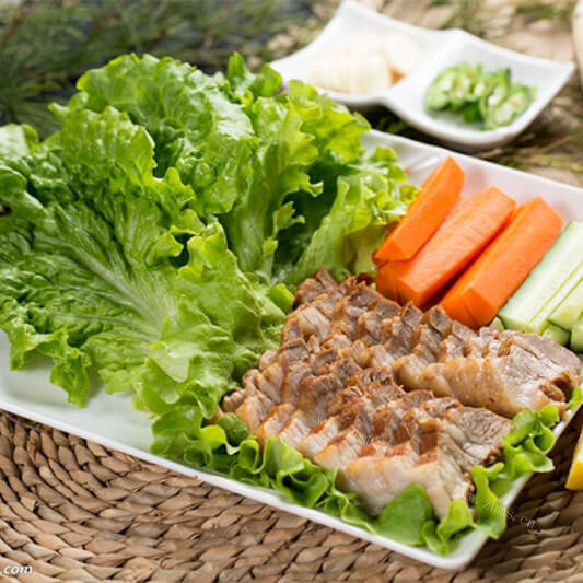 生菜包肉