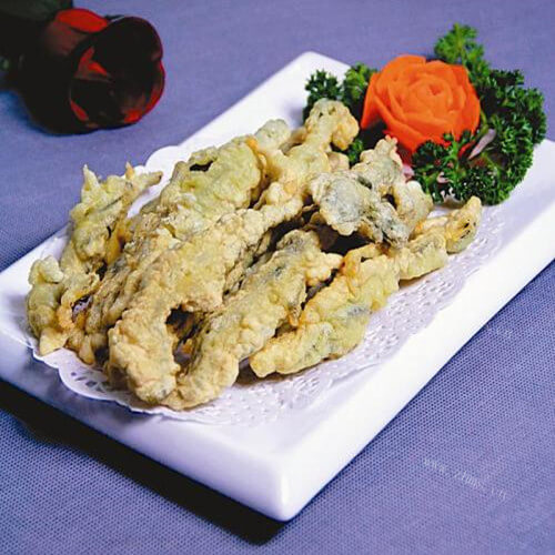 好吃的炸香椿鱼