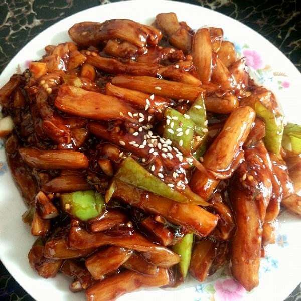 好吃的鱼香茄子
