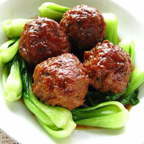 美味红烧狮子头