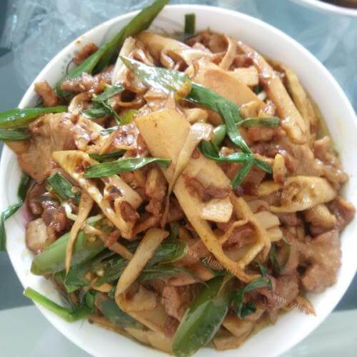 春笋炒肉片