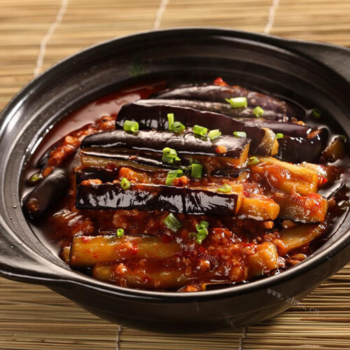茄子肉末