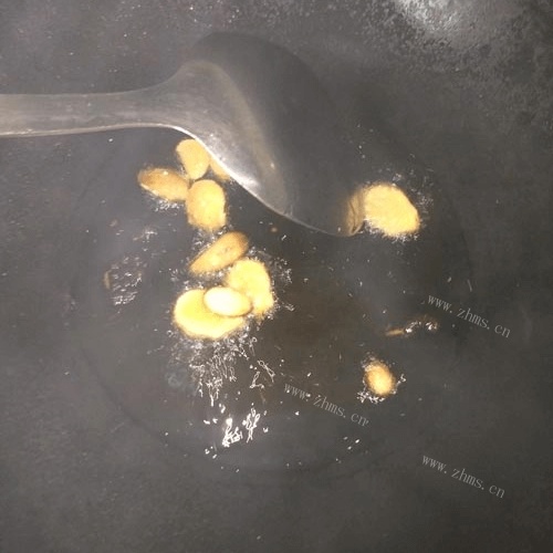 素炒花菜的做法做法图解4)