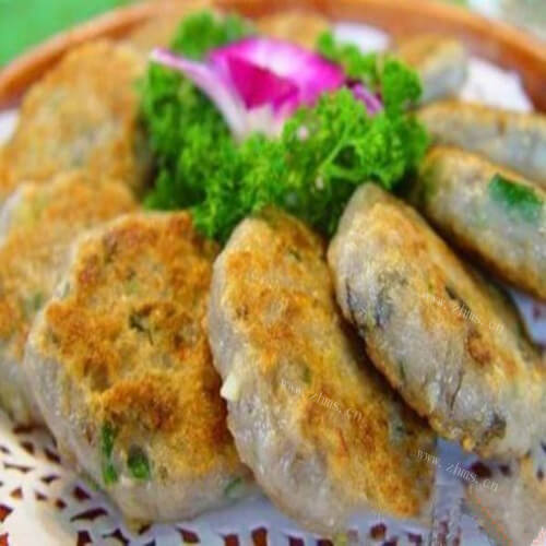 香煎鱼饼