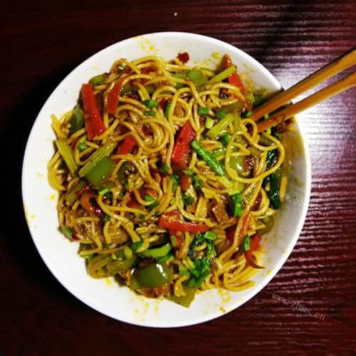 自制炒面