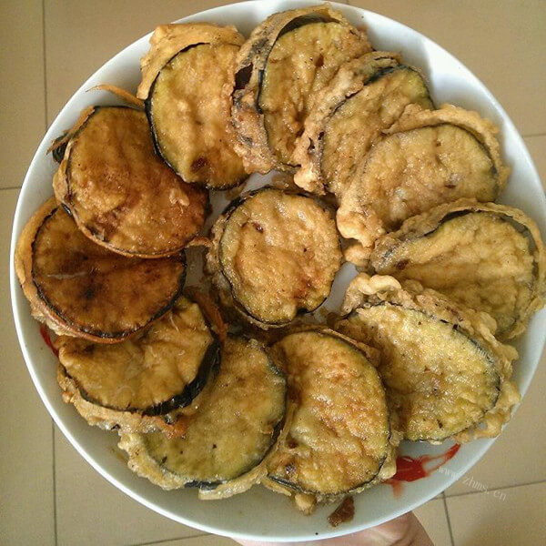 家常菜煎茄盒