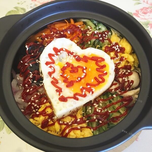 自制石锅拌饭