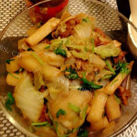 白菜炖土豆