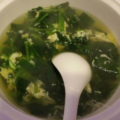 鸡蛋菠菜汤