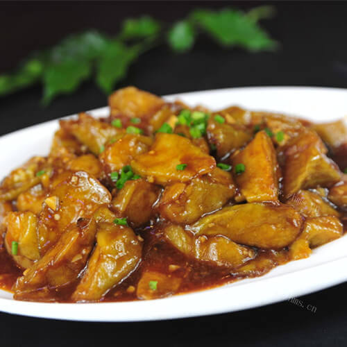 家常美味烧茄子