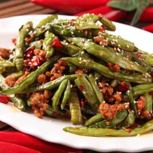 妈妈做的干煸豆角