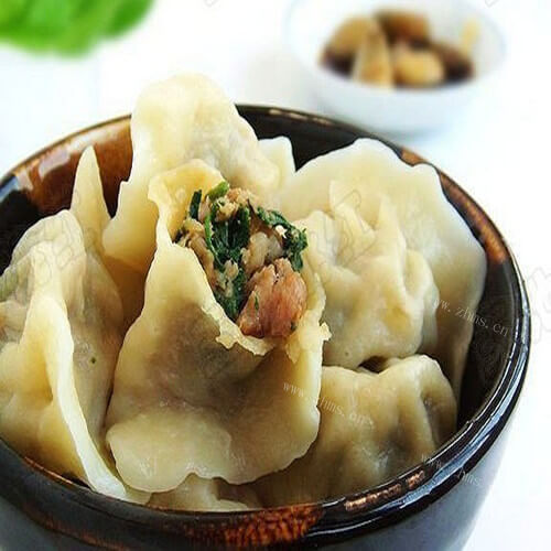 荠菜猪肉水饺