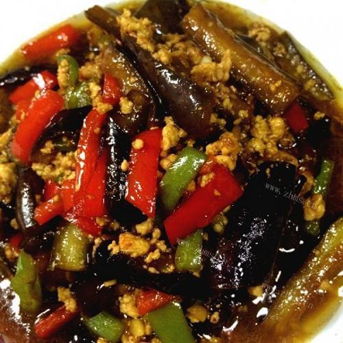 家常菜肉末茄子