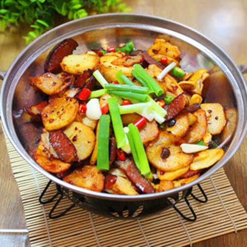 干锅土豆片