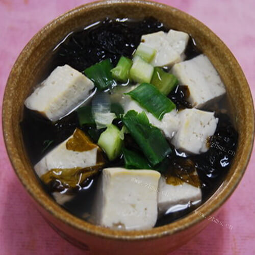 紫菜豆腐汤