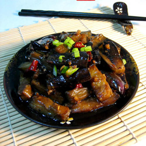 蚝油茄子