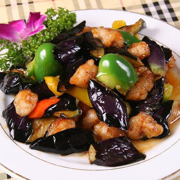 小歪便当（密制豆芽和烧茄子）