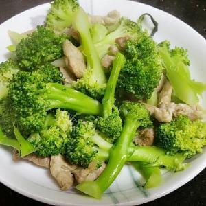 简易的西兰花炒肉