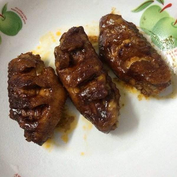 美味的微波炉鸡翅