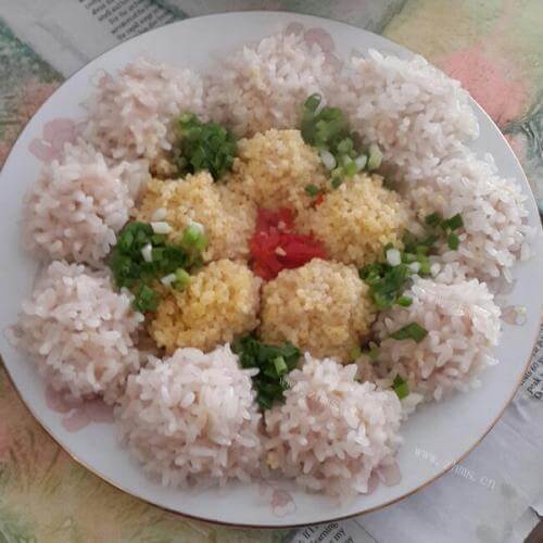 美味的珍珠丸子