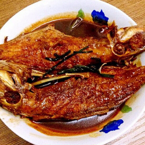 美味的红烧鱼