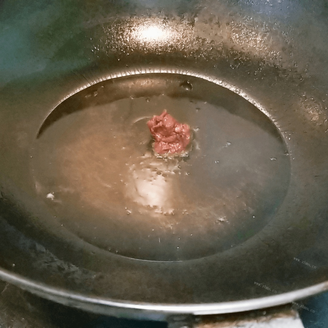 肉末豌豆做法图解4)