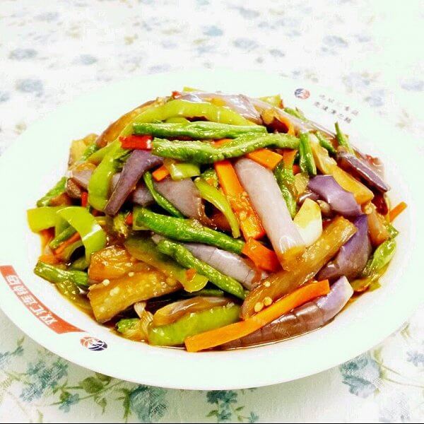 满城尽带黄金夹-菊花茄
