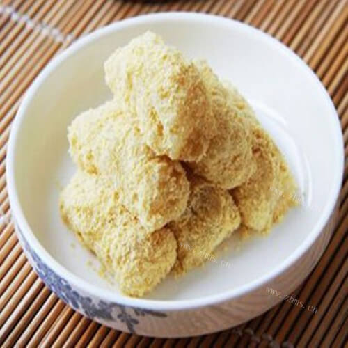 美食DIY 黄豆粉打糕