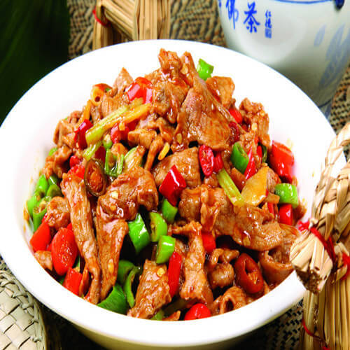 小炒黄牛肉