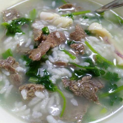 美味健美牛肉粥