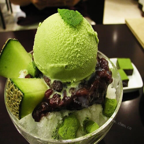 抹茶冰激凌