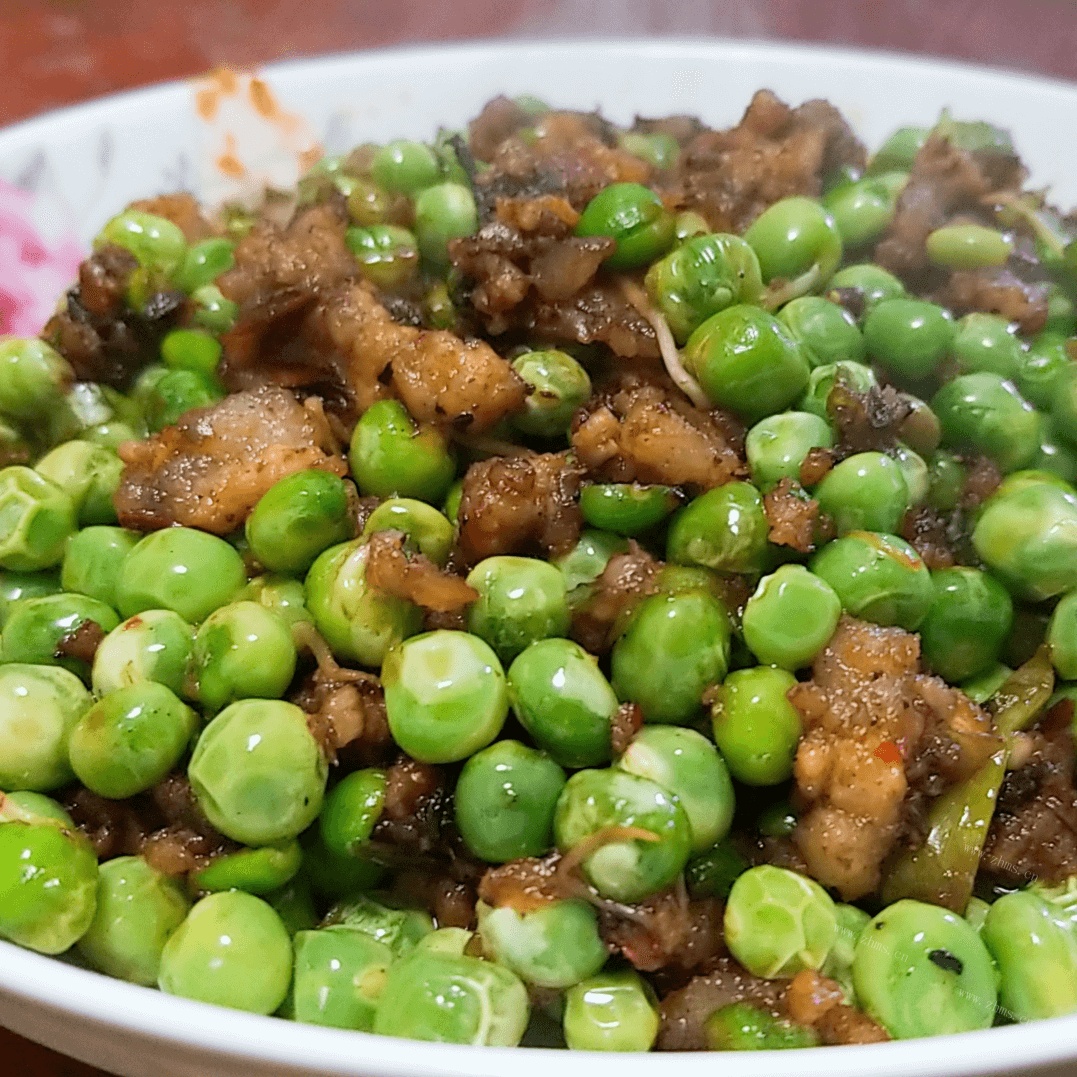 肉末豌豆